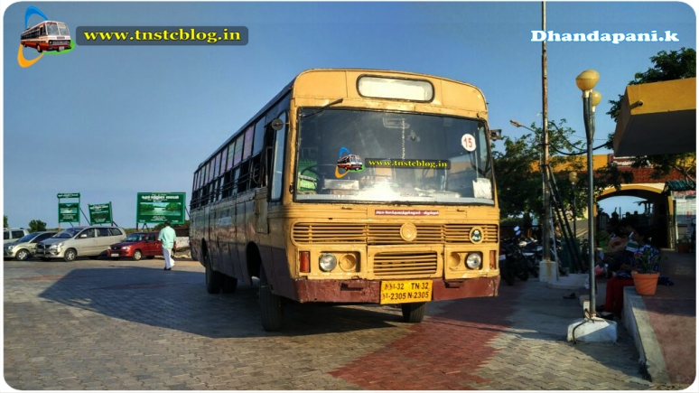 TN32 N 2305 of Chidambarm 2 Depot Route Chidambaram - Pitchavaram.
